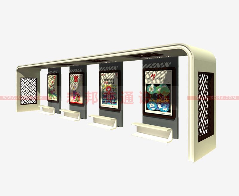 仿古公交候車(chē)亭