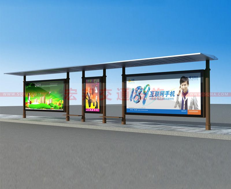 公交候車亭常規(guī)尺寸、價(jià)格