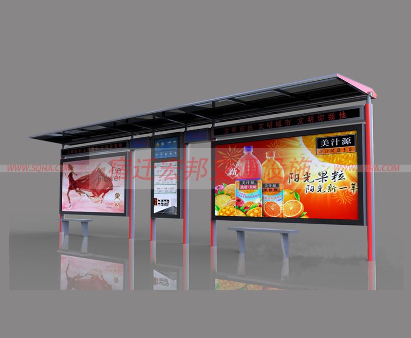 公交候車(chē)亭 公交候車(chē)亭