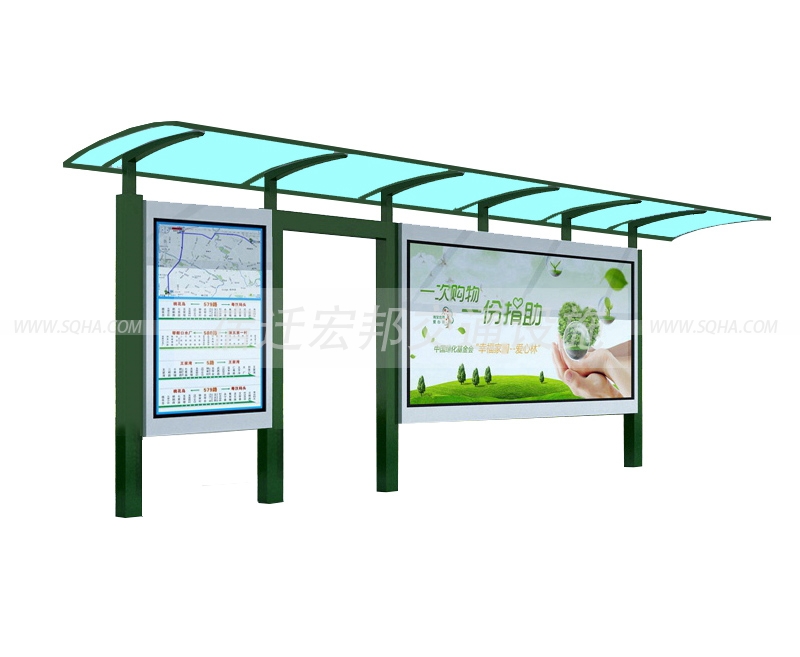 簡(jiǎn)易候車亭圖