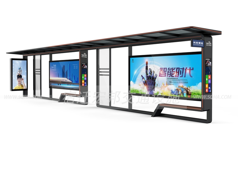 公交站臺候車亭能使用多久，使用年限是多少文章配輪廓圖二